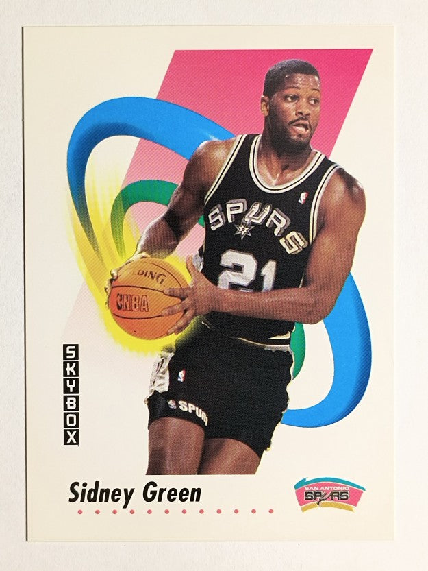 1991-92 SkyBox #257 Sidney Green