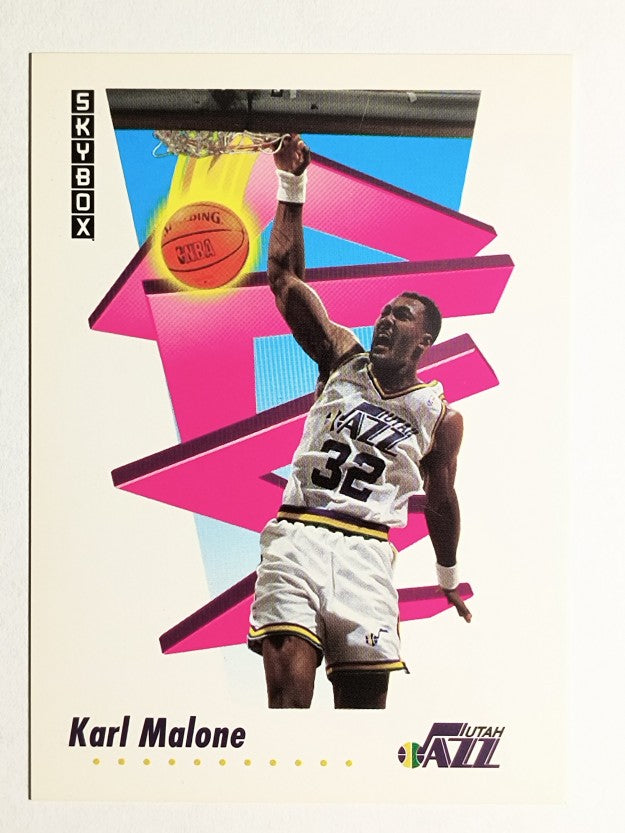 1991-92 SkyBox #283 Karl Malone