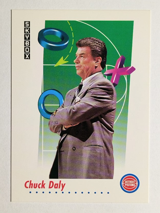 1991-92 SkyBox #385 Chuck Daly CO