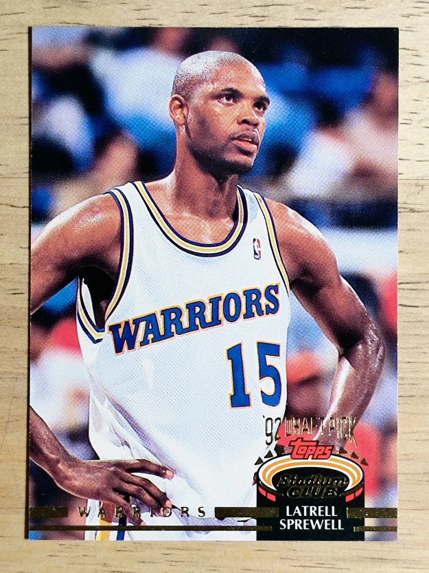 1992-93 Stadium Club #320 Latrell Sprewell RC