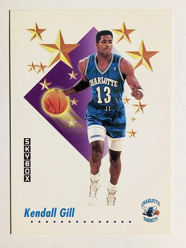 1991-92 SkyBox #488 Kendall Gill RS