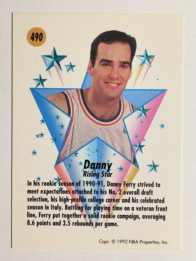 1991-92 SkyBox #490 Danny Ferry RS