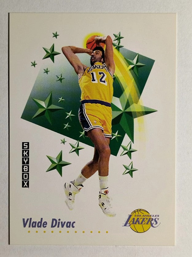1991-92 SkyBox #498 Vlade Divac RS