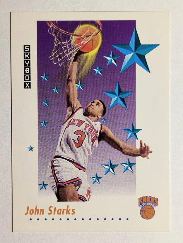 1991-92 SkyBox #503 John Starks RS