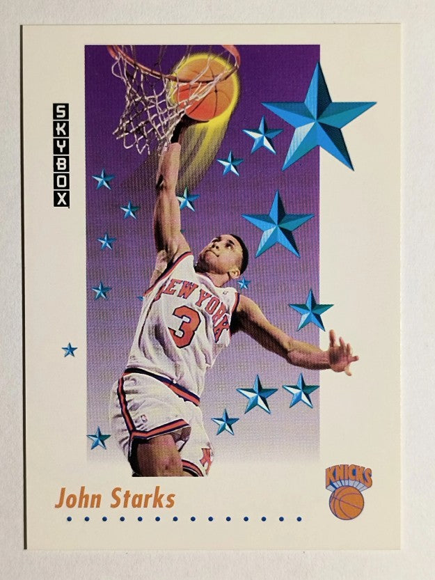 1991-92 SkyBox #503 John Starks RS