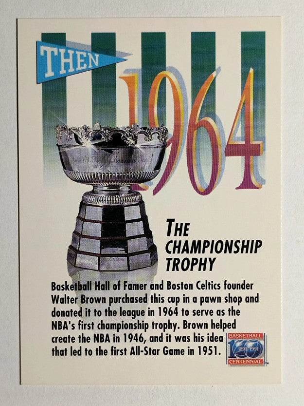 1991-92 SkyBox #529 Championship Trophy