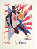 1991-92 SkyBox #550 Jeff Grayer USA