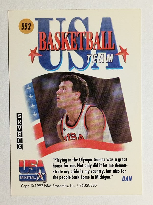 1991-92 SkyBox #552 Dan Majerle USA