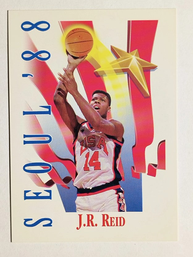 1991-92 SkyBox #554 J.R. Reid USA