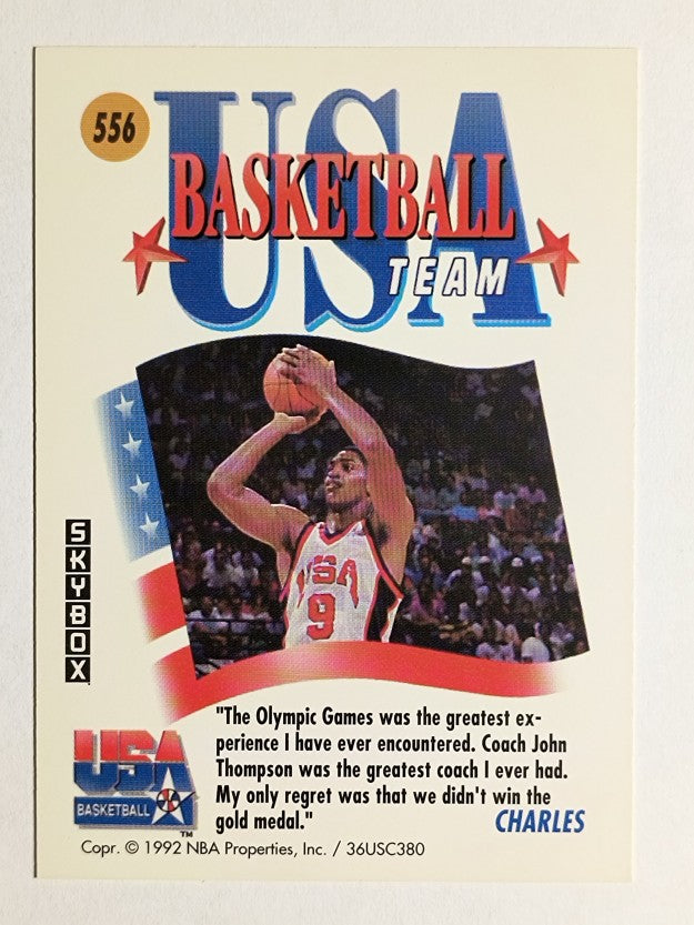 1991-92 SkyBox #556 Charles Smith USA