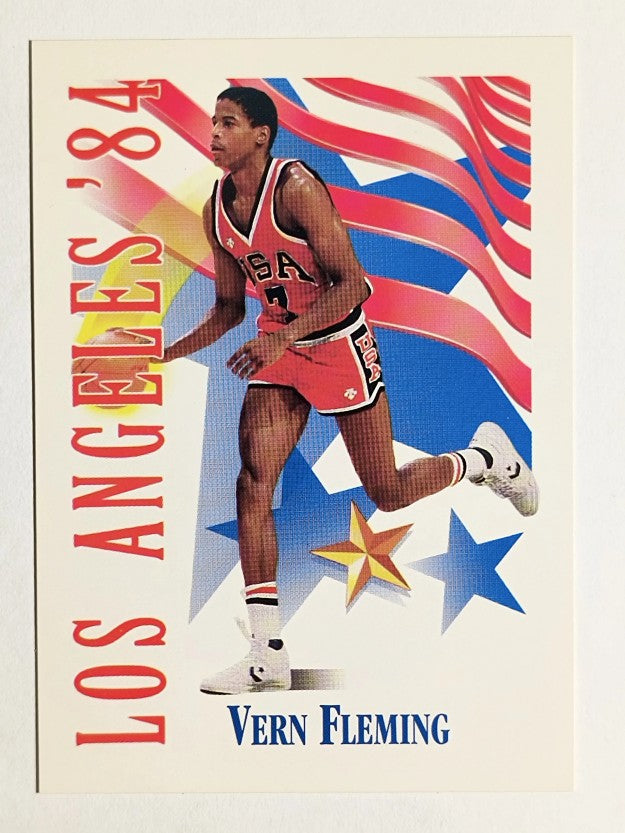 1991-92 SkyBox #557 Vern Fleming USA