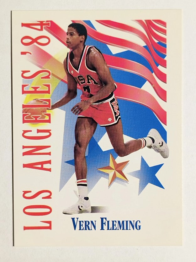 1991-92 SkyBox #557 Vern Fleming USA