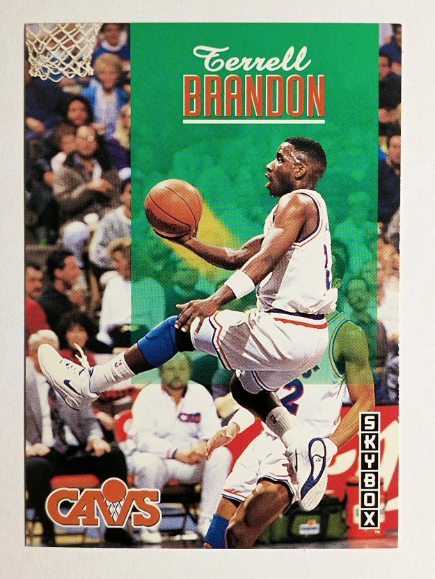 1992-93 SkyBox #38 Terrell Brandon