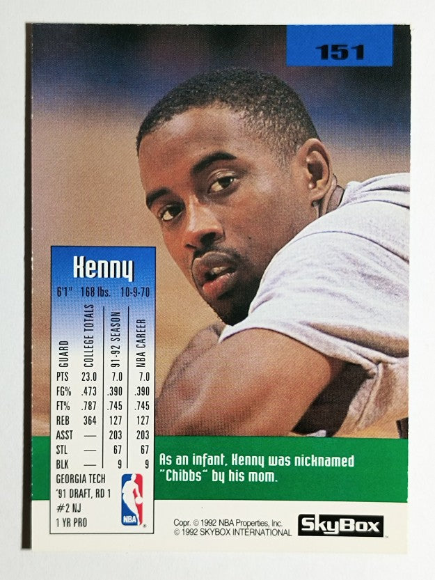 1992-93 SkyBox #151 Kenny Anderson