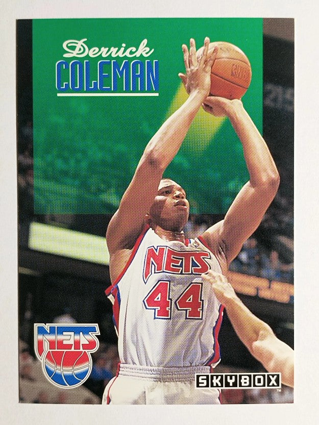 1992-93 SkyBox #154 Derrick Coleman