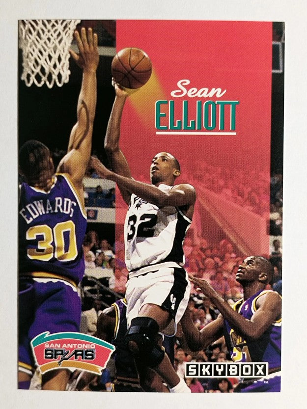 1992-93 SkyBox #221 Sean Elliott