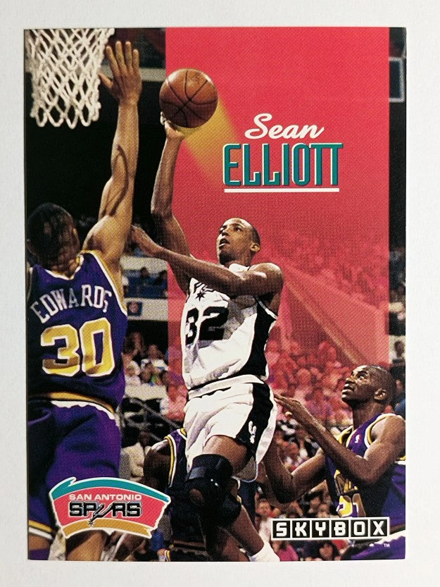 1992-93 SkyBox #221 Sean Elliott