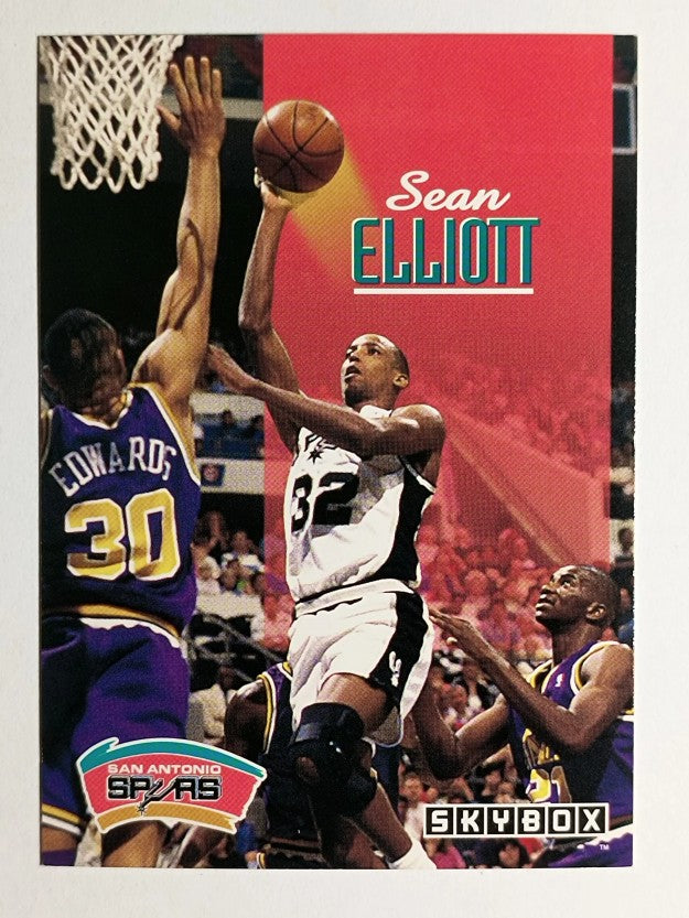 1992-93 SkyBox #221 Sean Elliott