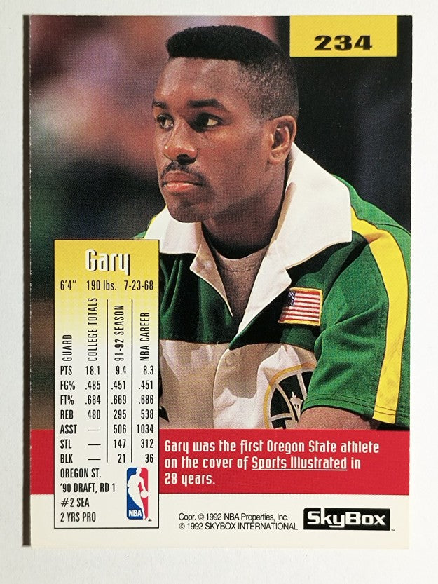 1992-93 SkyBox #234 Gary Payton