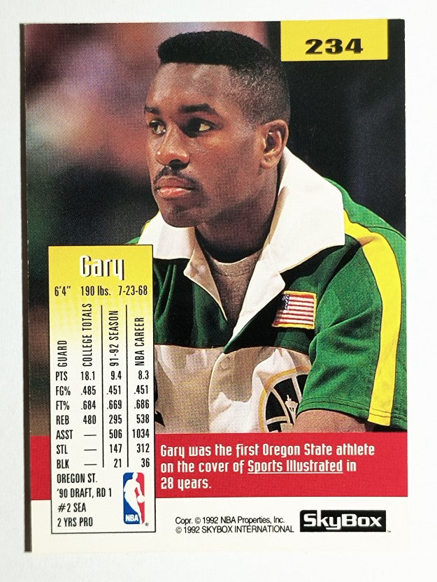 1992-93 SkyBox #234 Gary Payton