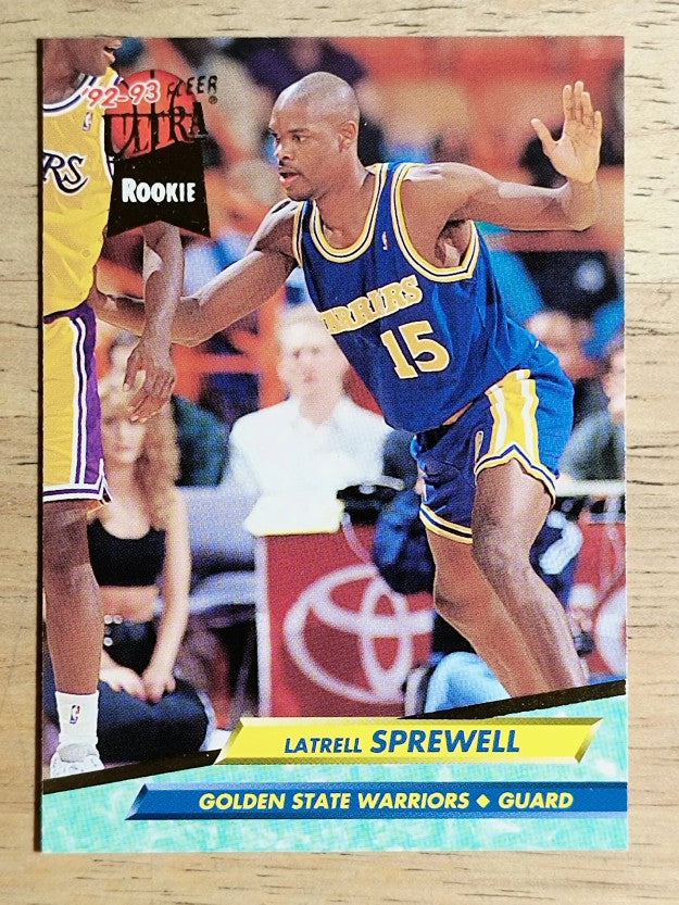 1992-93 Ultra #266 Latrell Sprewell RC