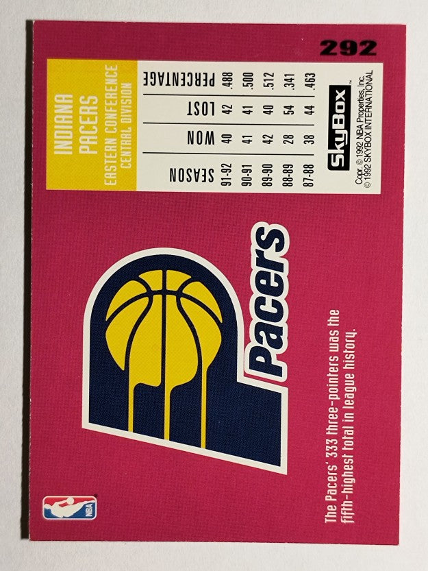 1992-93 SkyBox #292 Reggie Miller TT (NM)