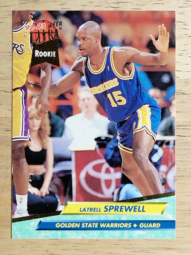 1992-93 Ultra #266 Latrell Sprewell RC