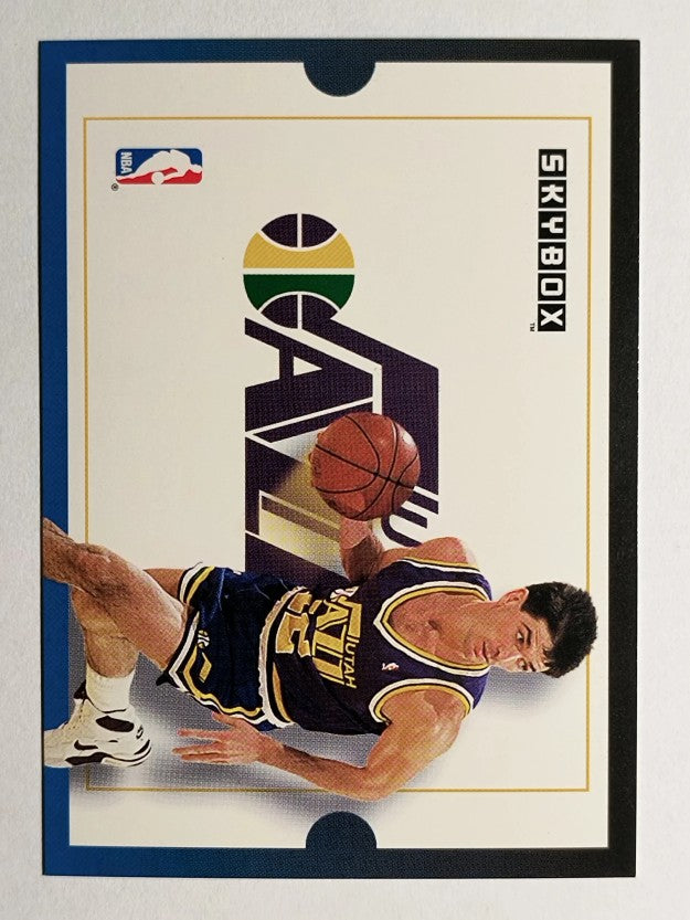 1992-93 SkyBox #307 John Stockton TT