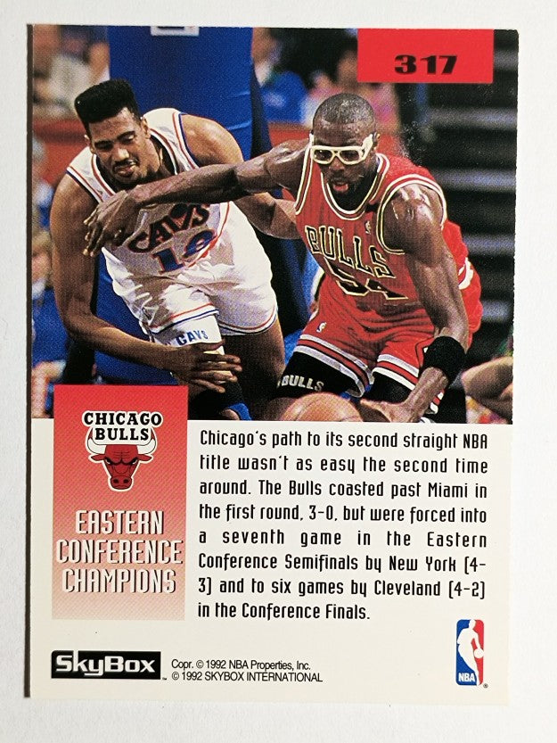 1992-93 SkyBox #317 Scottie Pippen FIN