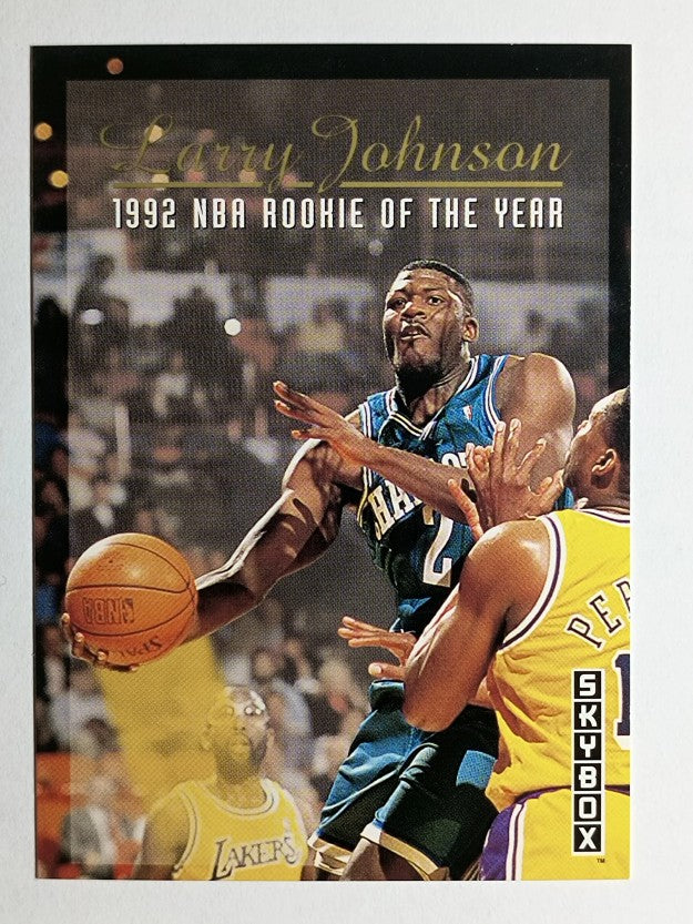 1992-93 SkyBox #319 Larry Johnson ART/Dikembe Mutombo