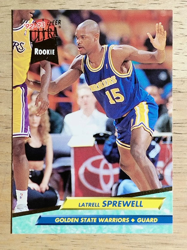 1992-93 Ultra #266 Latrell Sprewell RC