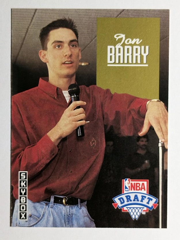 1992-93 SkyBox Draft Picks #DP21 Jon Barry