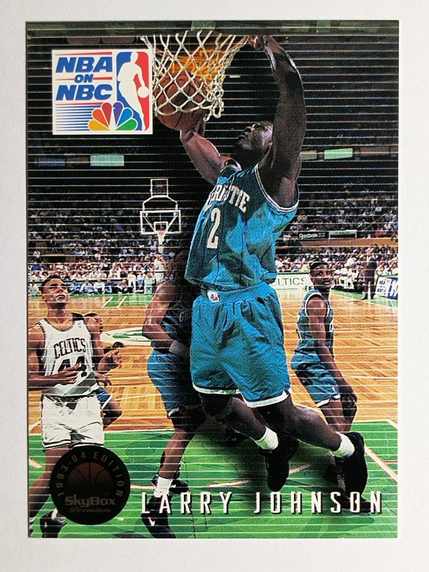 1993-94 SkyBox Premium #4 Larry Johnson PO