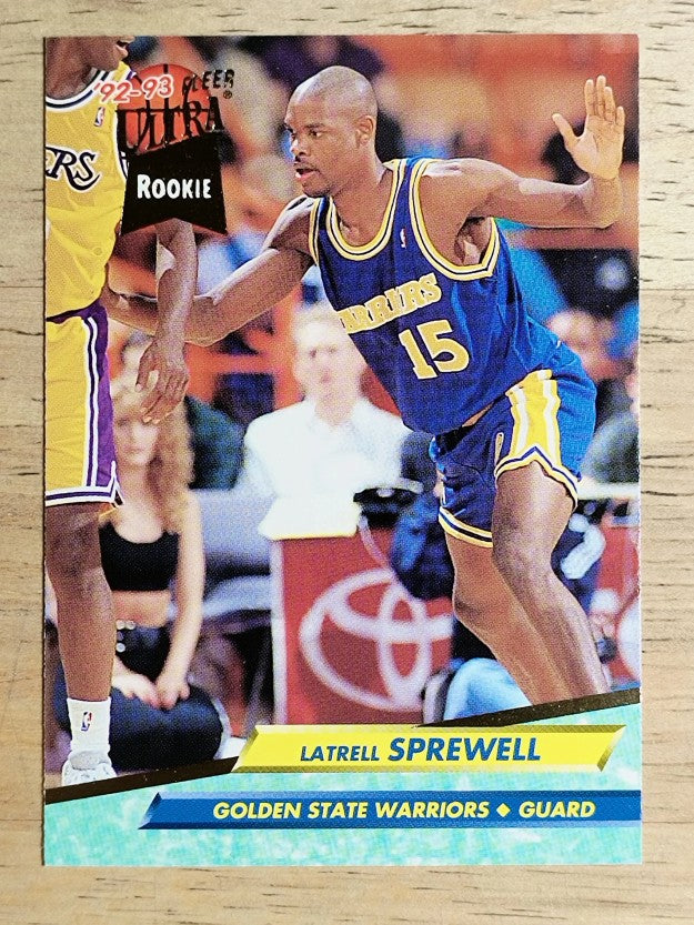 1992-93 Ultra #266 Latrell Sprewell RC