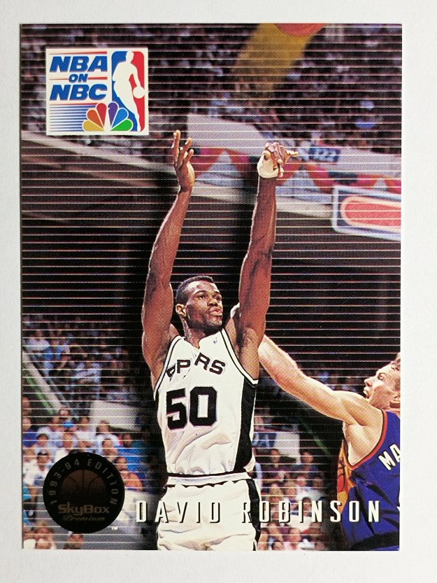 1993-94 SkyBox Premium #9 David Robinson PO