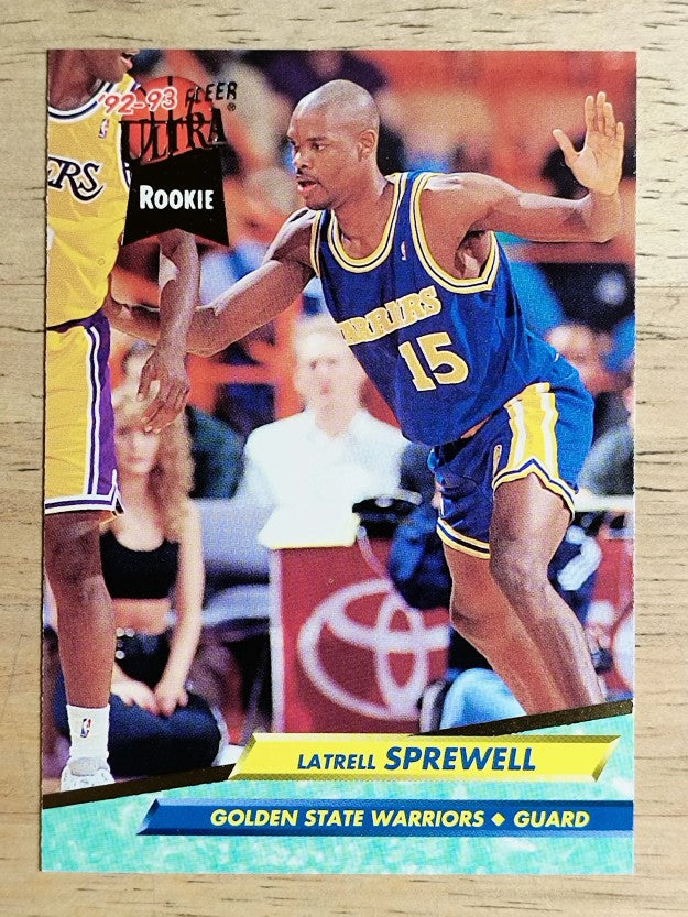 1992-93 Ultra #266 Latrell Sprewell RC
