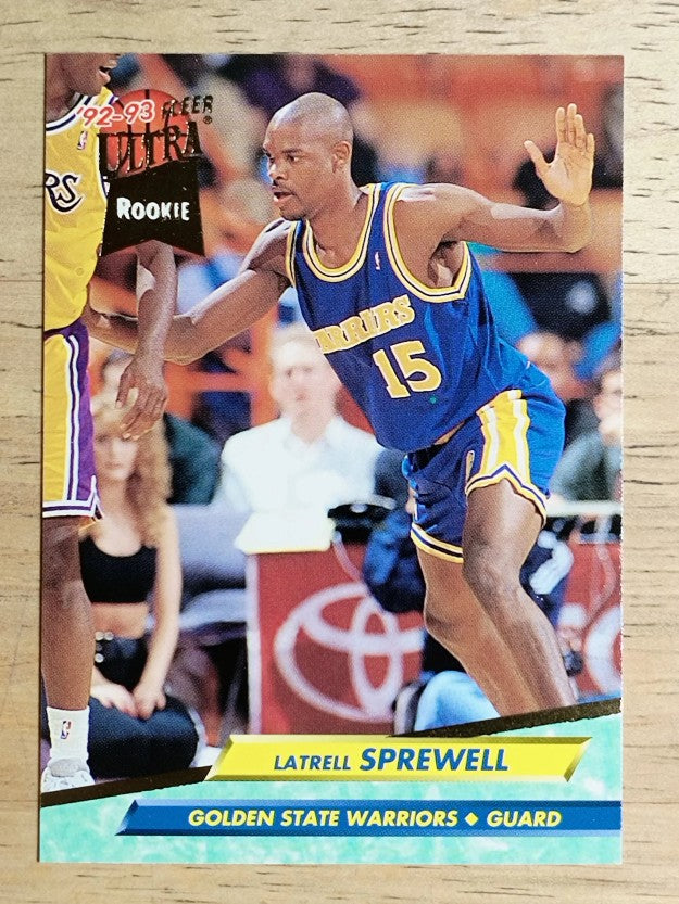 1992-93 Ultra #266 Latrell Sprewell RC