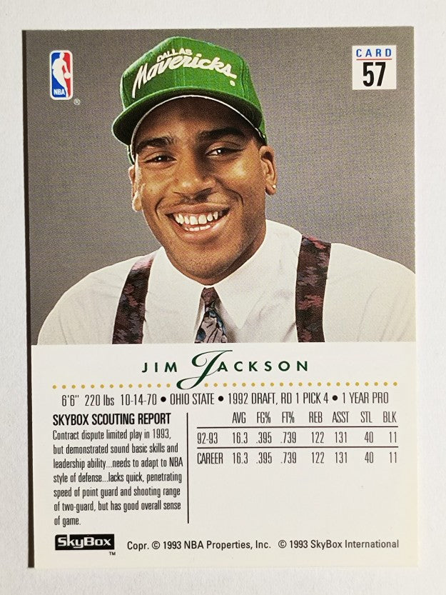 1993-94 SkyBox Premium #57 Jim Jackson