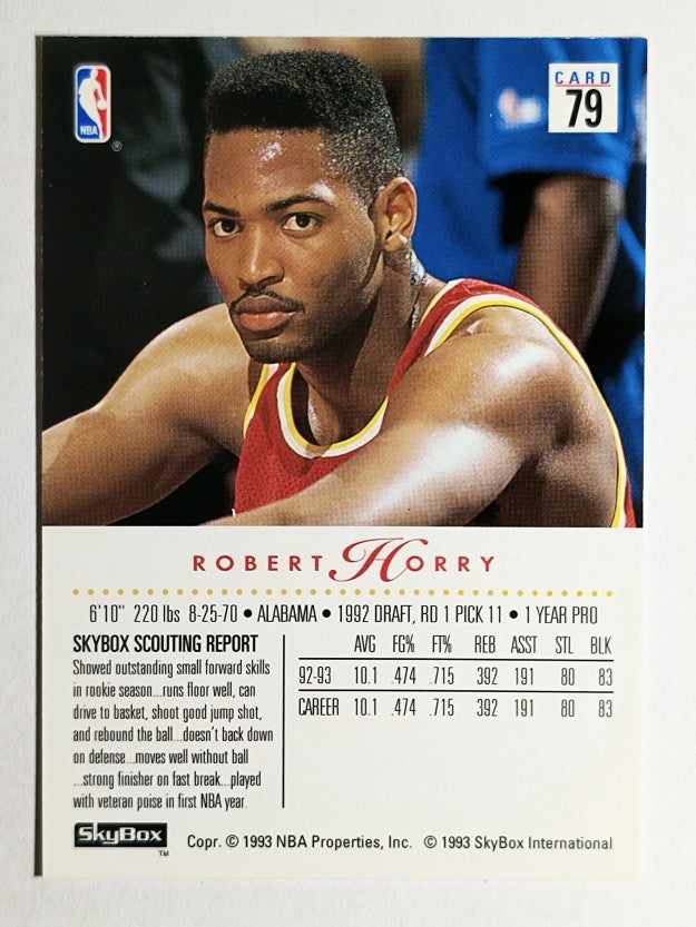 1993-94 SkyBox Premium #79 Robert Horry