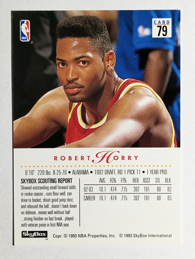 1993-94 SkyBox Premium #79 Robert Horry