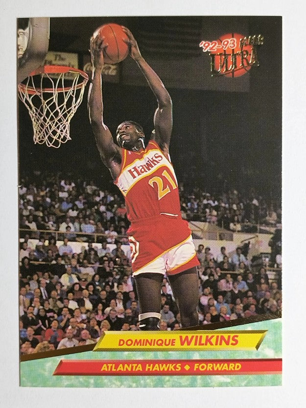 1992-93 Ultra #6 Dominique Wilkins
