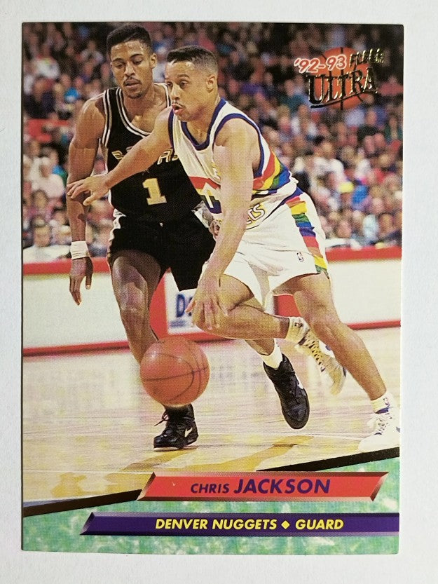 1992-93 Ultra #49 Chris Jackson