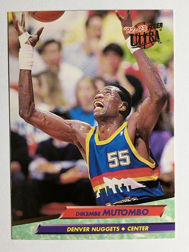 1992-93 Ultra #53 Dikembe Mutombo