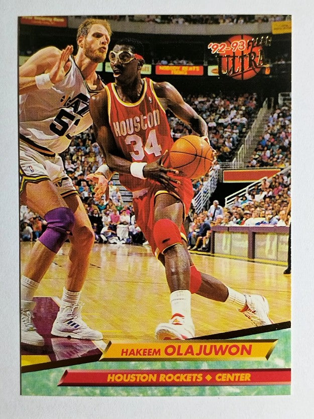 1992-93 Ultra #72 Hakeem Olajuwon