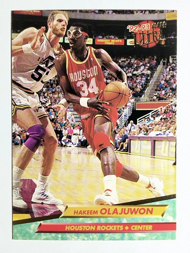 1992-93 Ultra #72 Hakeem Olajuwon