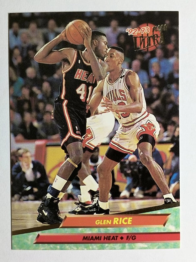 1992-93 Ultra #101 Glen Rice