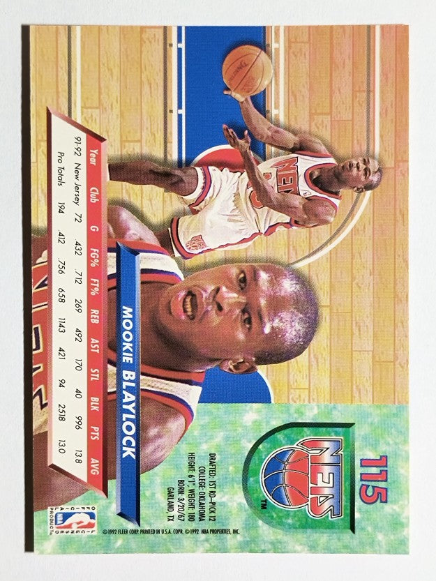 1992-93 Ultra #115 Mookie Blaylock