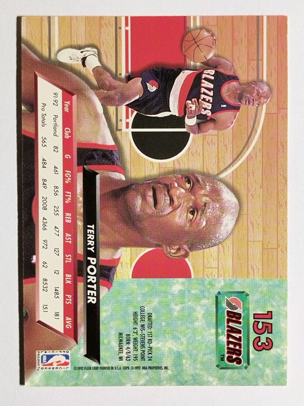 1992-93 Ultra #153 Terry Porter