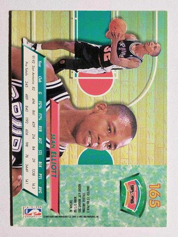 1992-93 Ultra #165 Sean Elliott