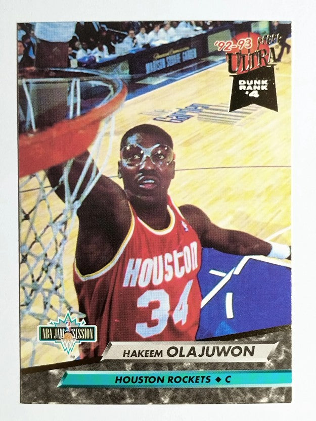 1992-93 Ultra #204 Hakeem Olajuwon JS